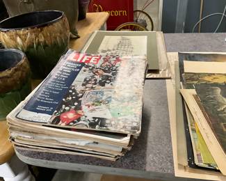 Assorted Life Magazines