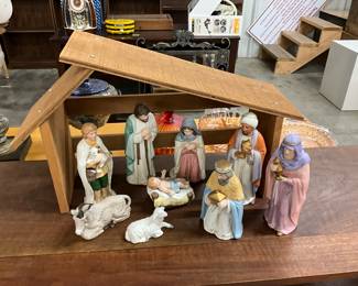 Homco 5110 Nativity Set