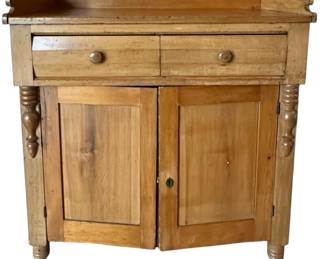 Antique Solid Wood Sideboard