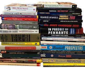 Assortment of Books About Sports