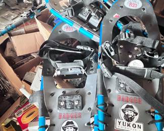Yukon snowshoes, 3 pairs