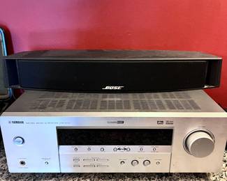 BOSE SPEAKER, YAMAHA STEREO EQUIPMENT