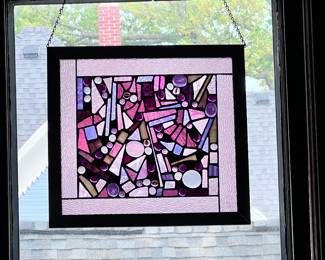 Stained glass hangings