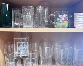 M22 glasses and everyday glassware