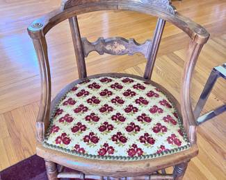 Antique victorian renaissance revival chair