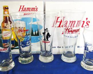 Hamms Beer Glasses