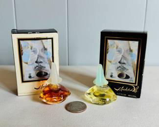 Vintage Salvator Dali mini perfumes