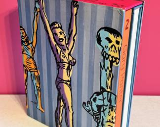 Gary Panter ‘PictureBox’ signed with Pee Wee Herman doodle drawings