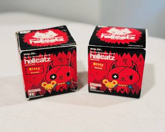 Hellcatz “Ritty” collectible figures in upopened boxes