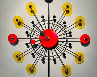 Very cool Atomic wall clock