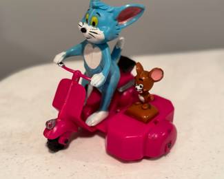 1971 Tom & Jerry friction drive scooter by Marx Toys. There is no box