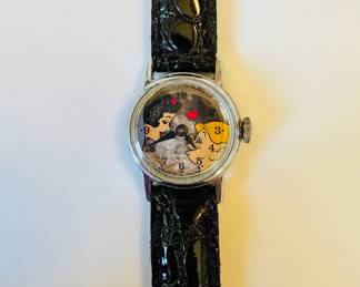 Vintage Snow White and Dopey watch