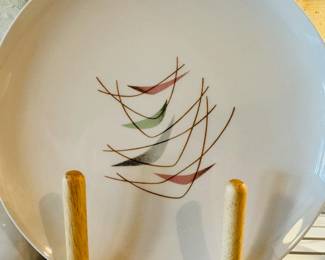 Vintage Franciscan Whitestone ‘Swing Time’ china set