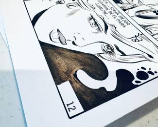 Amazing 1980 ‘Coleccion Micro Misterio - Juego Rudo No. 626’ original hand drawn 100 page comic panels by artist Julio Camarena. This will be sold as a collection with a copy of the ‘Juego Rudo’ comic