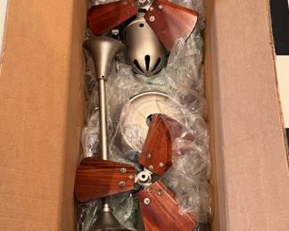 Matthews Fan Company Duplo-Dinamico 16” - 6 blade indoor ceiling fan in original box