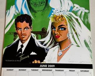 Very cool 2009 large format calendar created exclusively for the Sister Fun Boutique