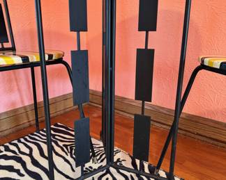 Incredibly Rare vintage Iron Masters Furniture bistro set