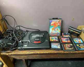 Huge Sega Genesis Lot w/9 Games!!