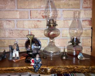 oil lamps