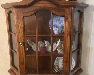 hanging wall display case