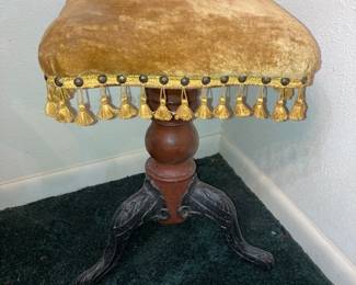 Victorian piano stool