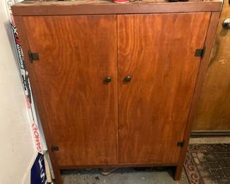 nice wooden cabinet