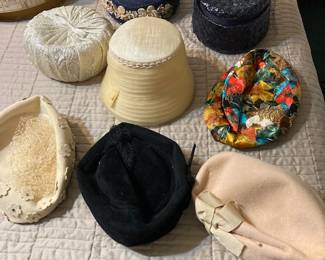 vintage lady's hats