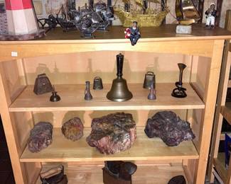 old bells and irons - plus some rock formations