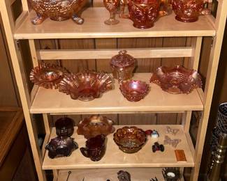 Lots of older Carnival glass
