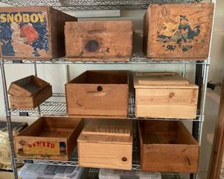 vintage boxes