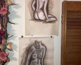 vintage drawings