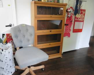 Lawyers Bookcase and Chair
