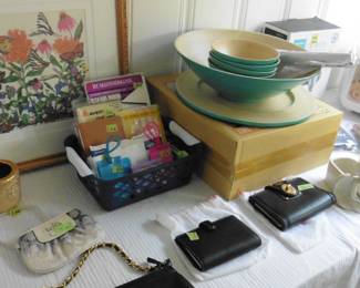 Bowls, Artwork, Planters and Billfolds