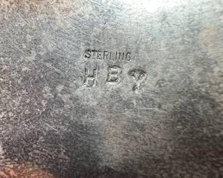 HARRY B YAZZIE NAVAJO STERLING