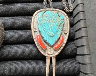 CYNTHIA BEGAY NAVAJO STERLING TURQUIOSE