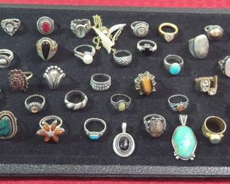 Sterling Silver Rings More