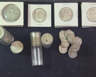 Large Bullion Peace Dollars Walking Libertys Mercury Dimes More