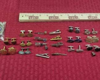 Cufflinks Tie Clips More
