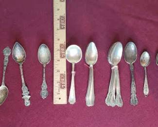 26Pc Assorted Sterling Spoons