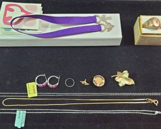 Yellow Gold White Gold Sterling