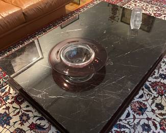Heavy Marble Top Coffee Table