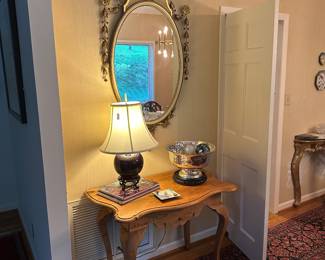 Antique American Pine Console