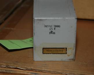 Western Electric 171C output transformer!