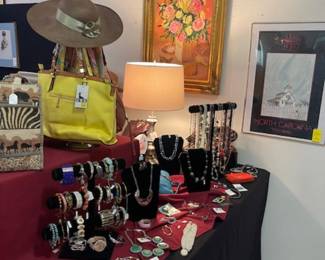 Some of the jewelry and accessories