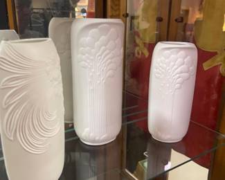 Kaiser porcelain vases