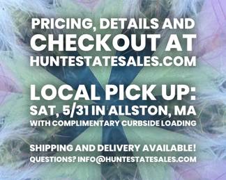 SHOP at HuntEstateSales.com!