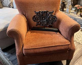 Crate and Barrel upholstered chair