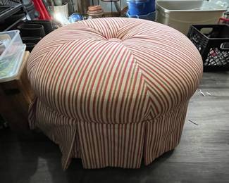 Upholstered ottoman