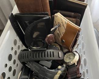 Watches and wallets