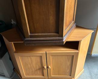 End table and tv cabinet